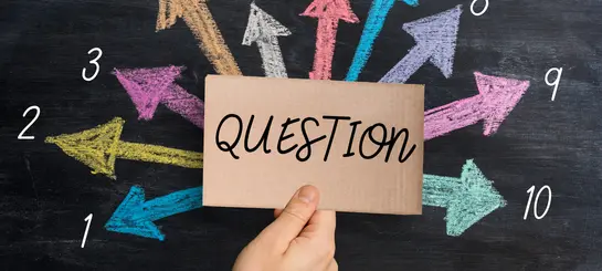Choix entre 10 questions